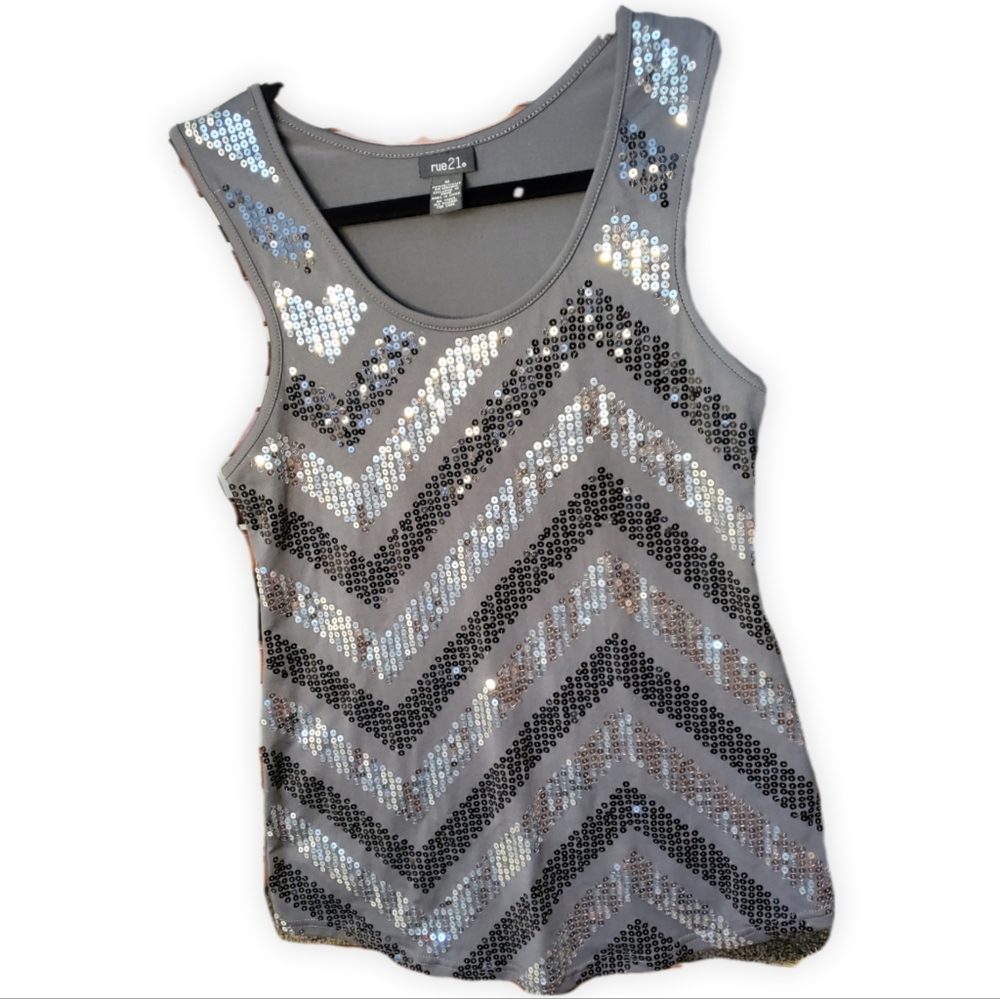Rue 21 sequin tank top